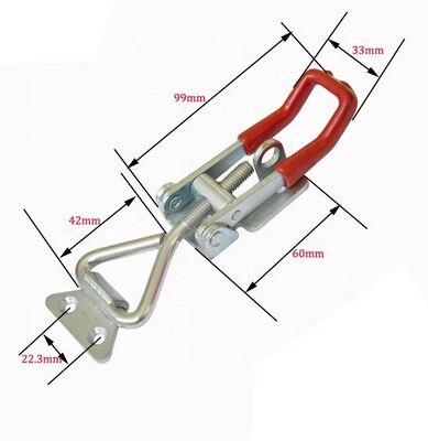 buy Adjustable Galvanized Toggle Latch with Custom Logo for Secure Draw Latch Applications online manufacture