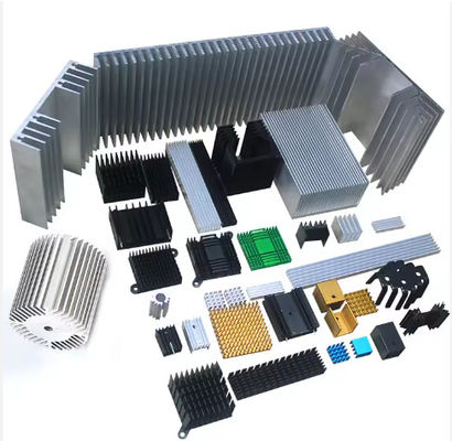 Anodizing Led Heat Sink Aluminum 6063 T5 CNC Aluminum Heatsinks