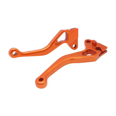 Orange Zinc Alloy Die Casting Sandblasting Aluminium Alloy Die Casting