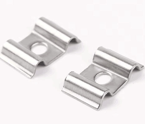 Spring Clips Sheet Metal Stamping OEM LED Light Stainless Steel Stamped Parts