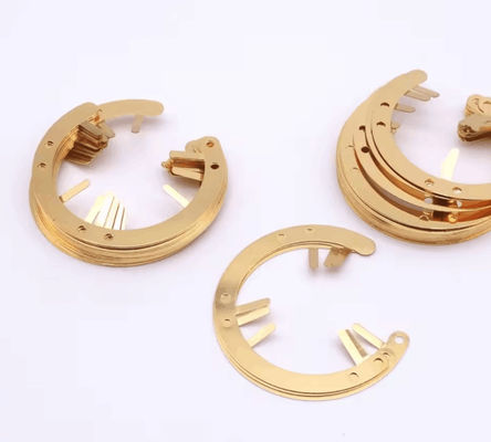 0.05mm Copper Stamping Parts Oem Precision Metal Stamping Parts