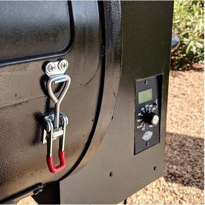 Spring Loaded Toggle Latch Brass Stamping Nickel-Plated Box Clamp Lock