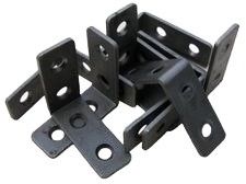 Wholesale Custom Single Wall Bracket L Shaped Stainless Steel Angle Corner Brackets Wood Furniture Connector Metal Stamp