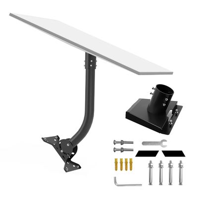Heavy Duty Starlink Gen 3 Mounting Bracket Kit - Universal Wall Roof Pole Mount for Satellite Antenna